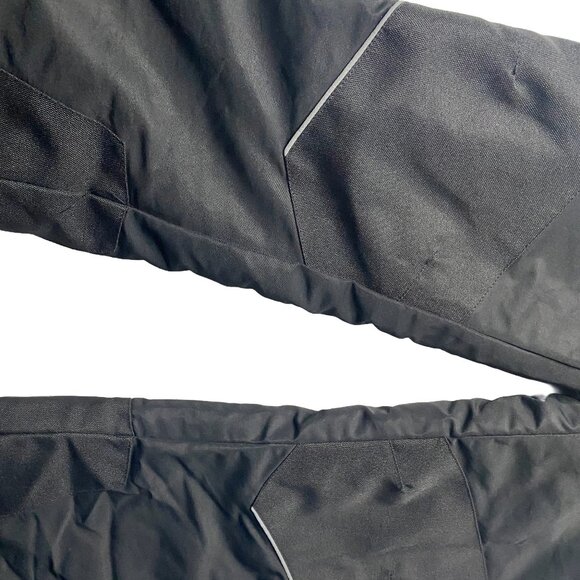 Swiss Tech Kids Snow Pants Size M (8) Black | Insulated Winter Ski Pants - Picture 12 of 13